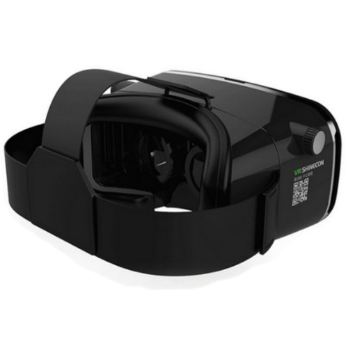 VR Μάσκα Metaverse Εικονικής Πραγματικότητας για Κινητό - Shinecon Smartphone VR Headset Μαύρο Decentraland Sandbox
